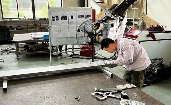 宿遷夏日炎炎促生產   熱火朝天干勁足