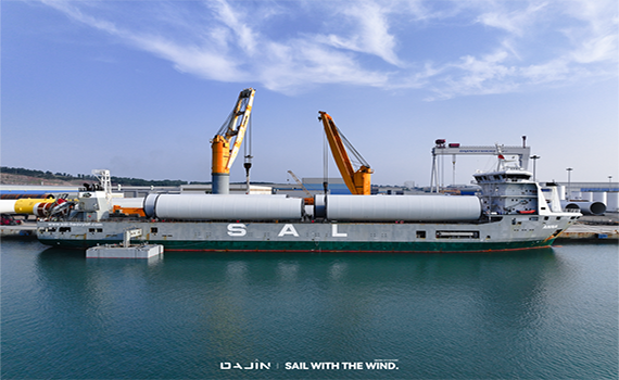 襄陽大金重工供應(yīng)蘇格蘭Moray West海風(fēng)場全部海工產(chǎn)品交付完畢