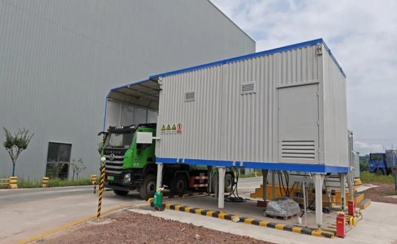 安陽重慶空港再添新綠！啟源首座“充放換”一體站投運(yùn)