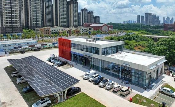 安陽充電最快1秒1公里！廣西首個光儲超充放綜合能源站建成投運