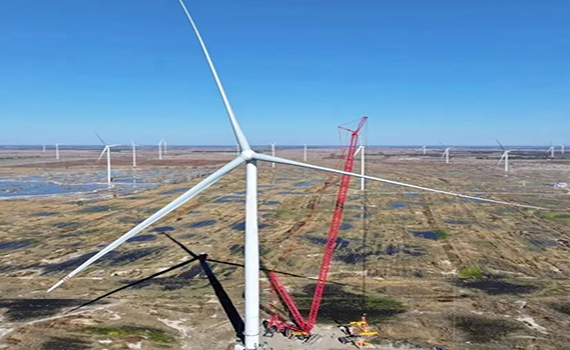 安陽3S爬梯導向升降機，為全球陸上最大15兆瓦風機帶來“新動力”