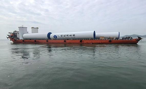 安陽中國水電四局陽江公司圓滿完成廣西防城港海上風(fēng)電項目（II標段）履約任務(wù)