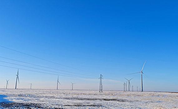 安陽中國能建浙江火電承建的黑龍江安達300MW“風火一體化”多能互補示范項目二標段全容量并網