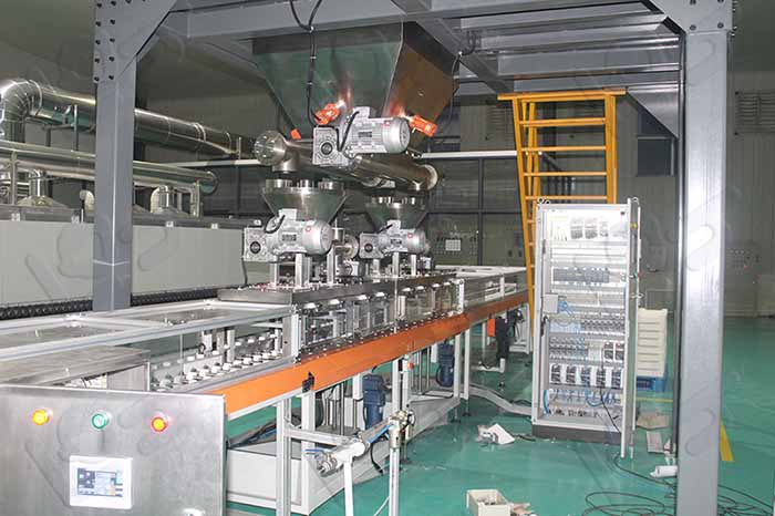 鋰電窯爐外軌自動循環線