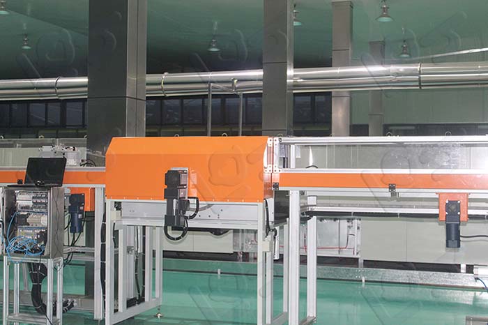 鋰電窯爐外軌自動循環線